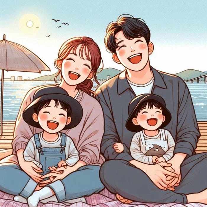 Đừng bỏ lỡ khi tải hình ảnh gia đình hạnh phúc
