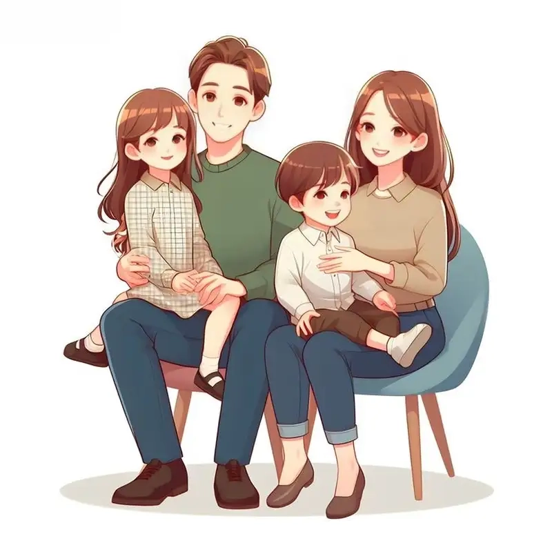 Cảm nhận tình thân qua hình ảnh gia đình anime