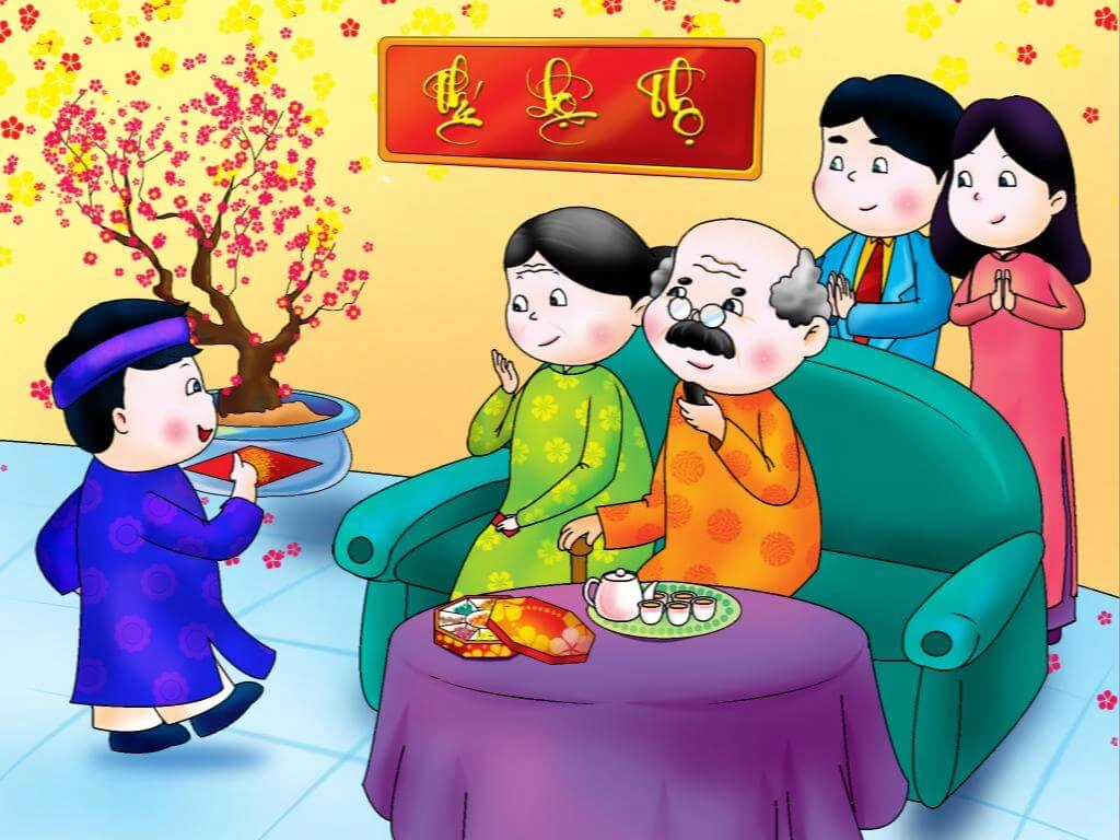 Khởi đầu năm mới với ảnh gia đình ngày tết