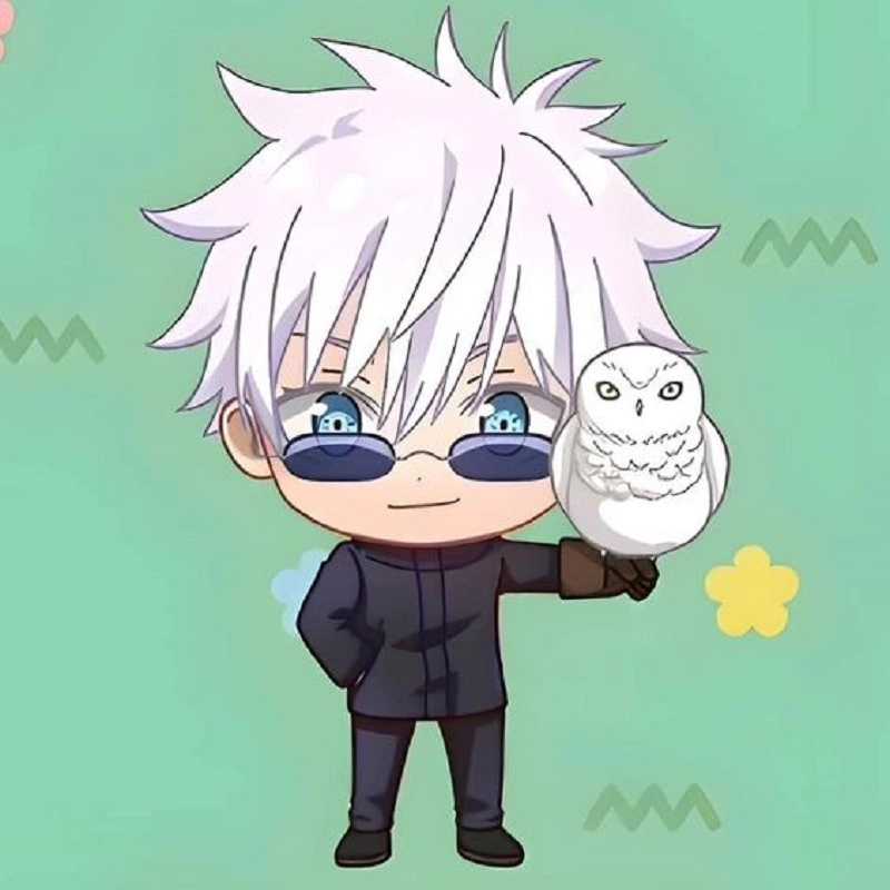 ảnh gojo satoru vẽ nét tranh tuyệt đẹp sáng tạo fanart