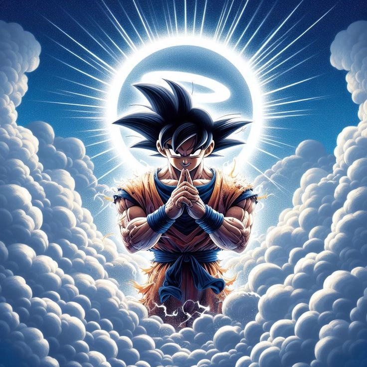Hình ảnh goku 3d luôn gây ấn tượng với độ chi tiết cao