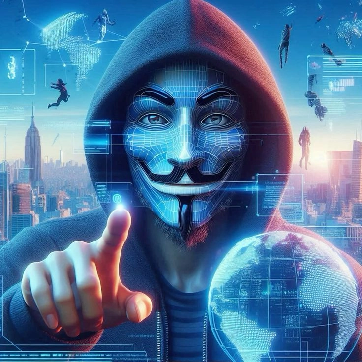 ảnh nền hacker ngầu phù hợp làm phông nền ảnh Hacker cá tính