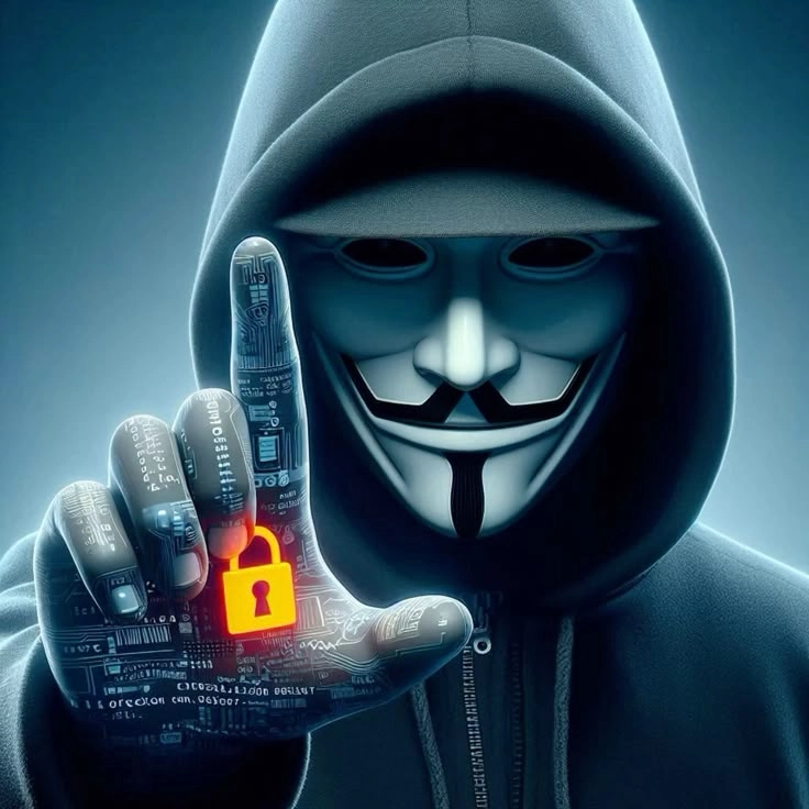 hình ảnh hacker cực ngầu thể hiện sự cá tính trong ảnh Hacker