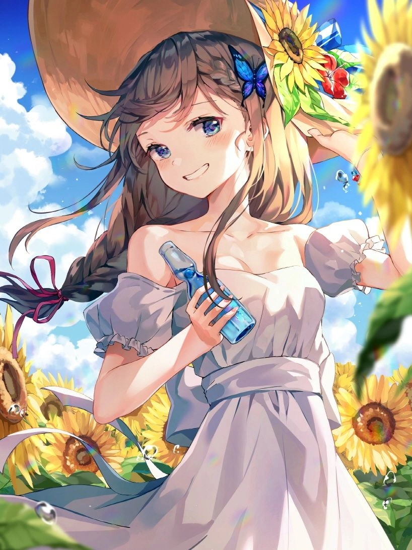 Avatar hoa hướng dương đẹp nhẹ nhàng và nổi bật