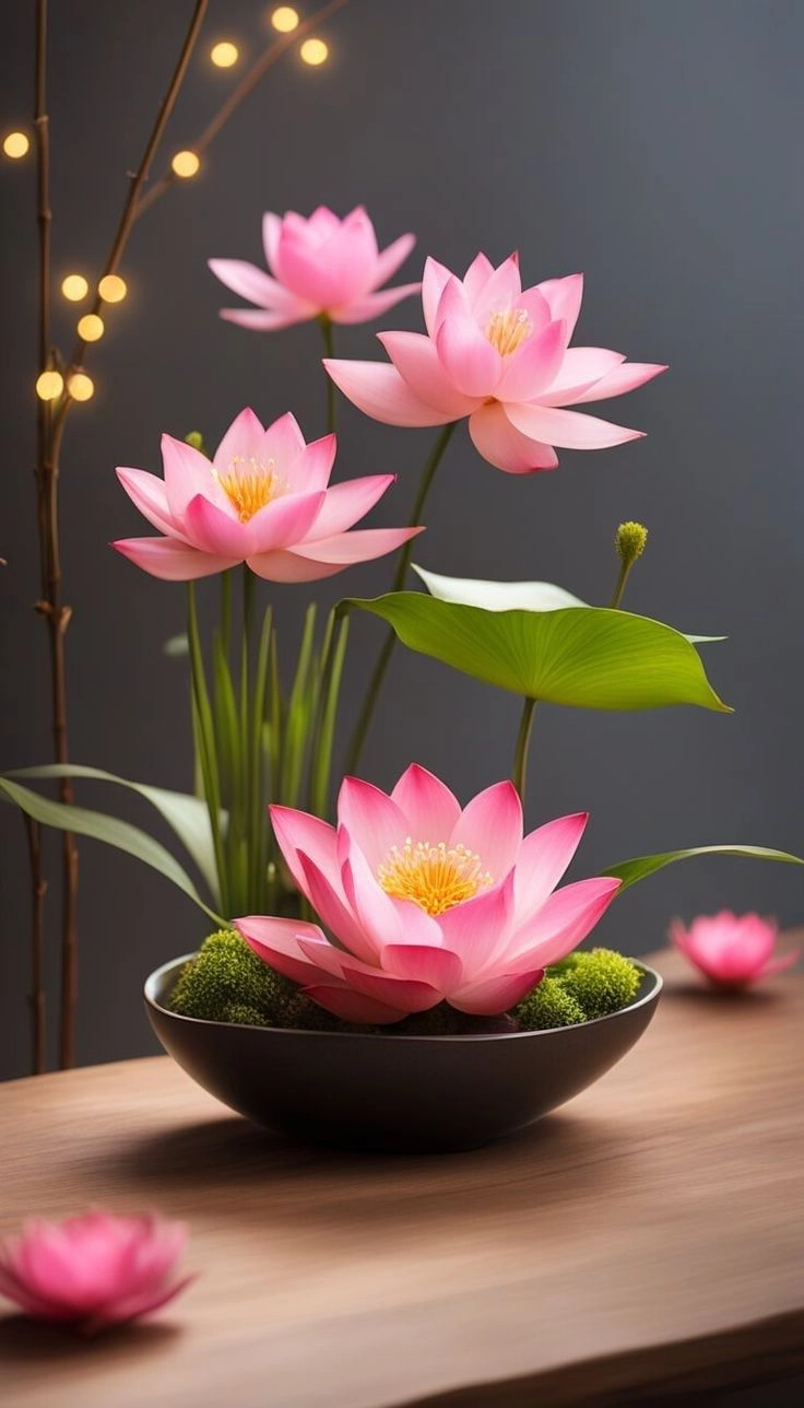 Tinh tế nhẹ nhàng ảnh hoa sen đẹp nhất