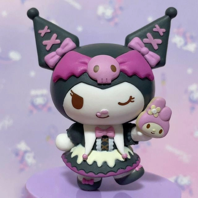 Tối giản mà chất với hình pixel đơn giản cute kuromi