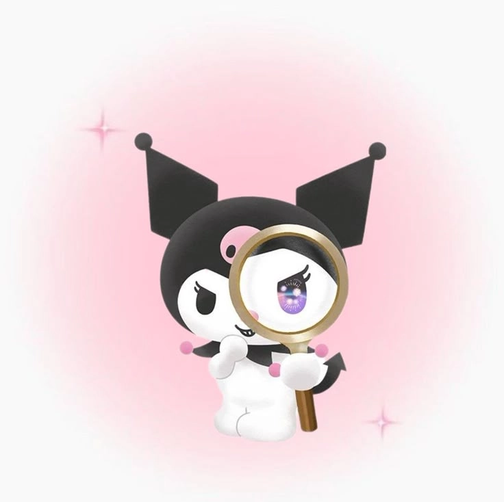 Cực nét với hình nền kuromi cute 3d rực rỡ