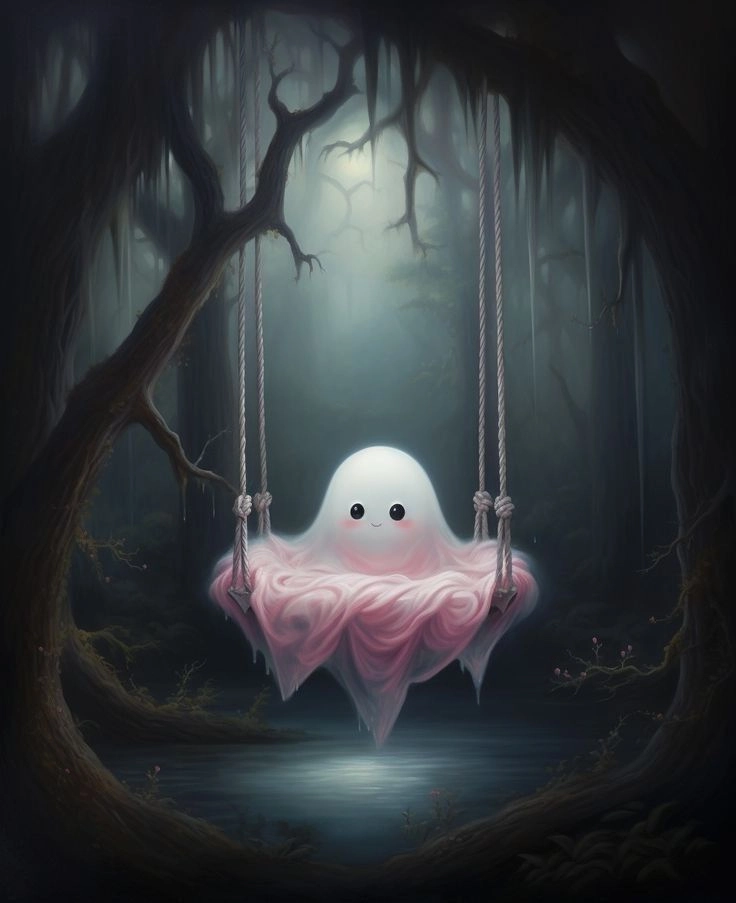 Vui nhộn hấp dẫn với ảnh ma hài cute