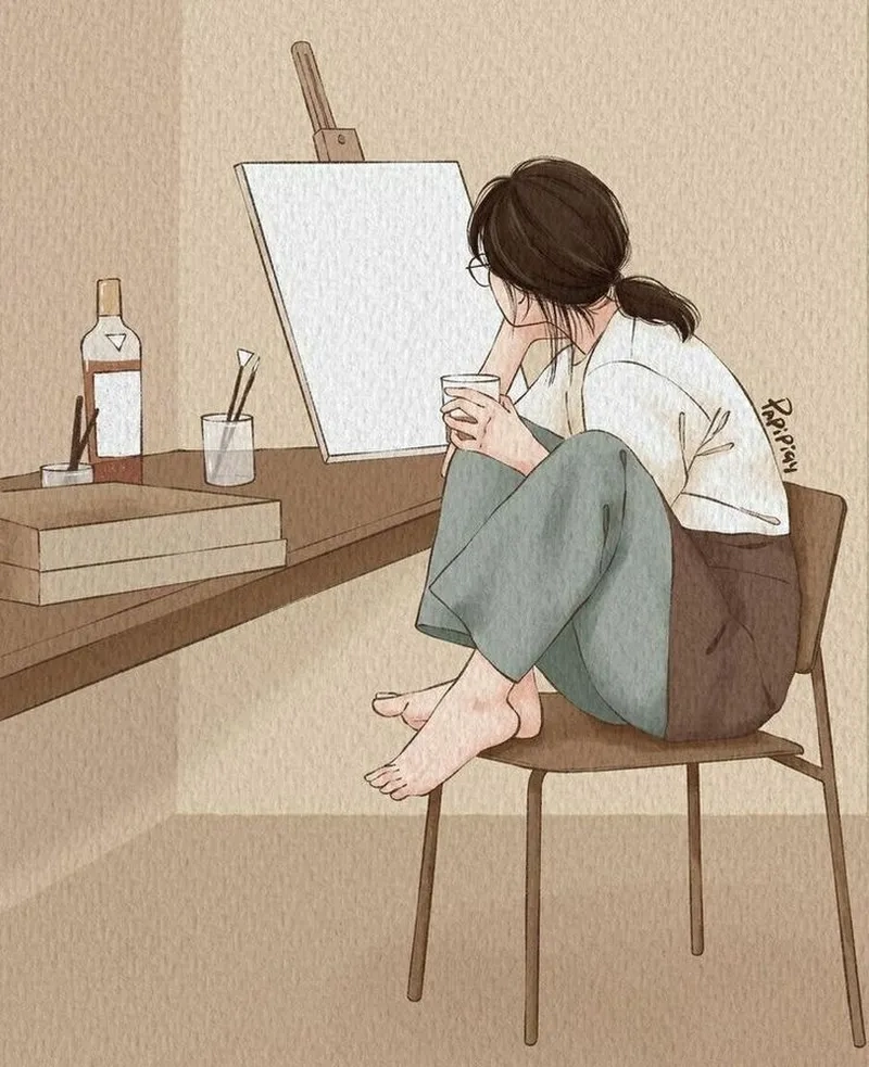 Nỗi buồn khó giấu trong hình ảnh buồn mệt mỏi
