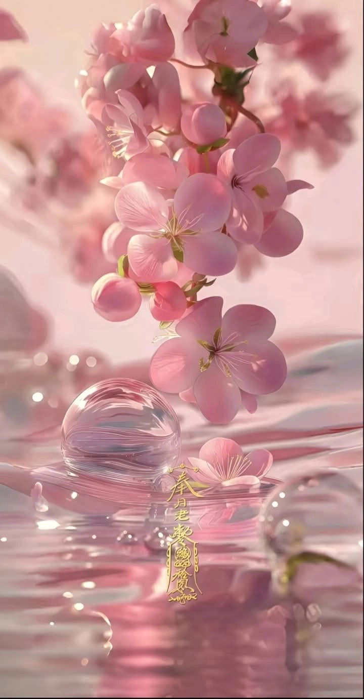 Đơn giản mà tinh tế với ảnh nền màu trắng hồng