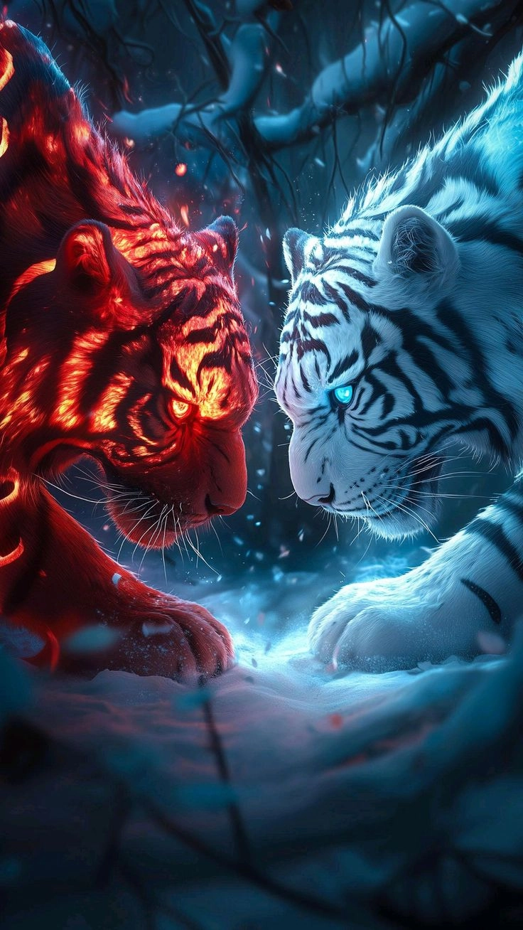 Tăng độ ngầu với ảnh hổ ngầu chuẩn chất