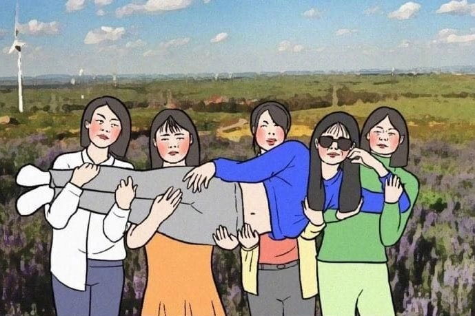Sôi động và vui tươi trong ảnh nhóm đi chơi