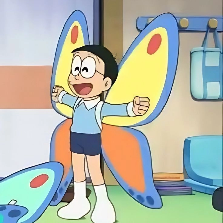 Cảm nhận tình cảm với hình nobita anime