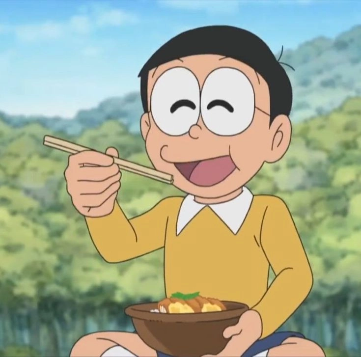 Lưu lại khoảnh khắc đáng yêu qua hình nobita cute