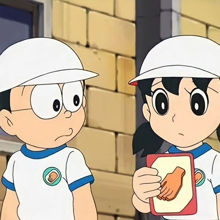 Họ là cặp đôi dễ thương trong hình ảnh nobita và shizuka