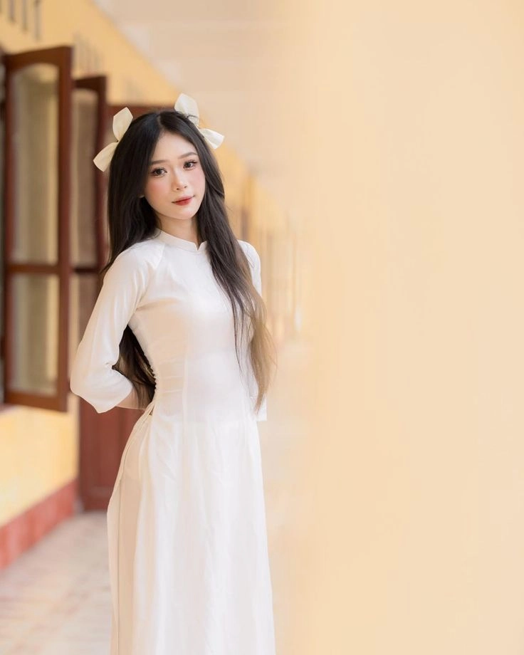 ảnh đẹp nữ sinh áo dài khiến bao người thổn thức ngắm nhìn