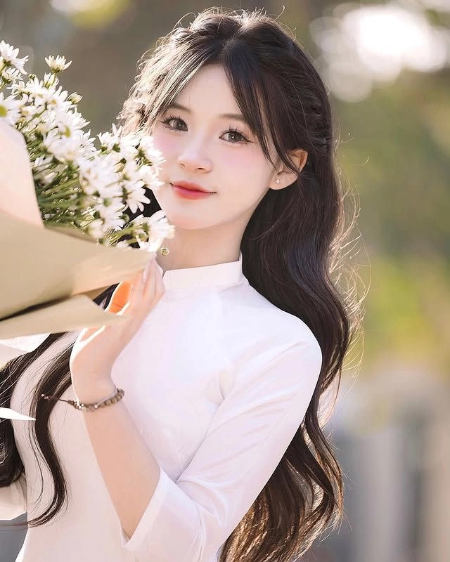 ảnh học sinh áo dài lưu giữ ký ức thanh xuân ngọt ngào