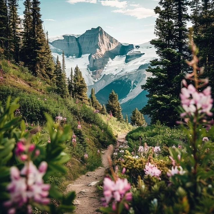 Tận hưởng không gian yên tĩnh từ hình ảnh rừng núi đẹp