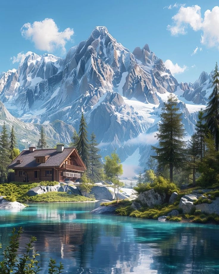 Thiên nhiên trọn vẹn hiện lên trong ảnh núi non