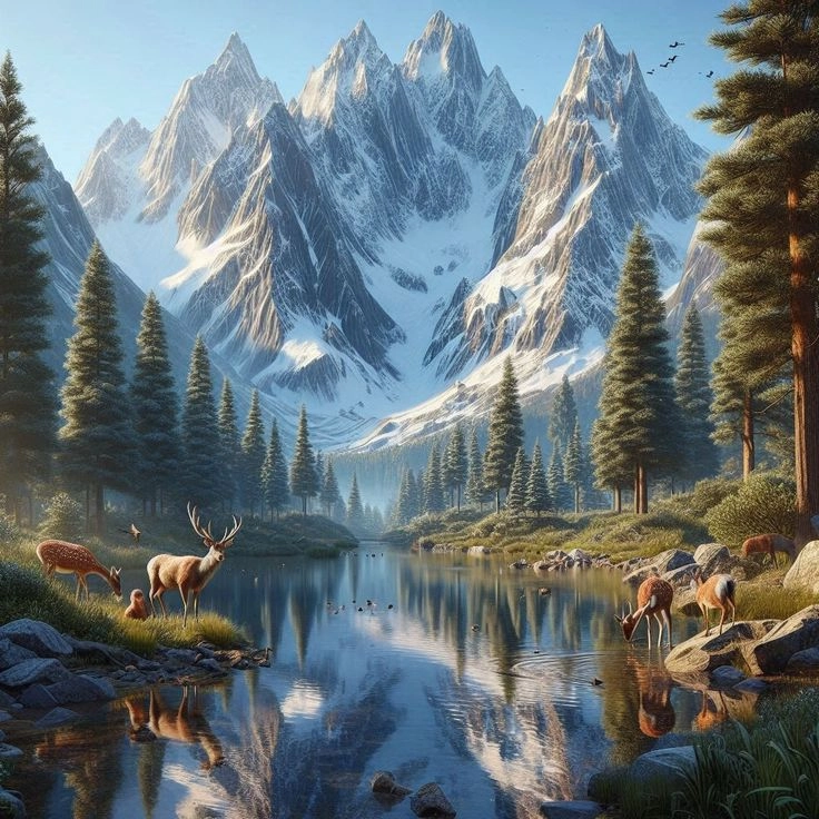 Choáng ngợp trước không gian của ảnh núi hùng vĩ