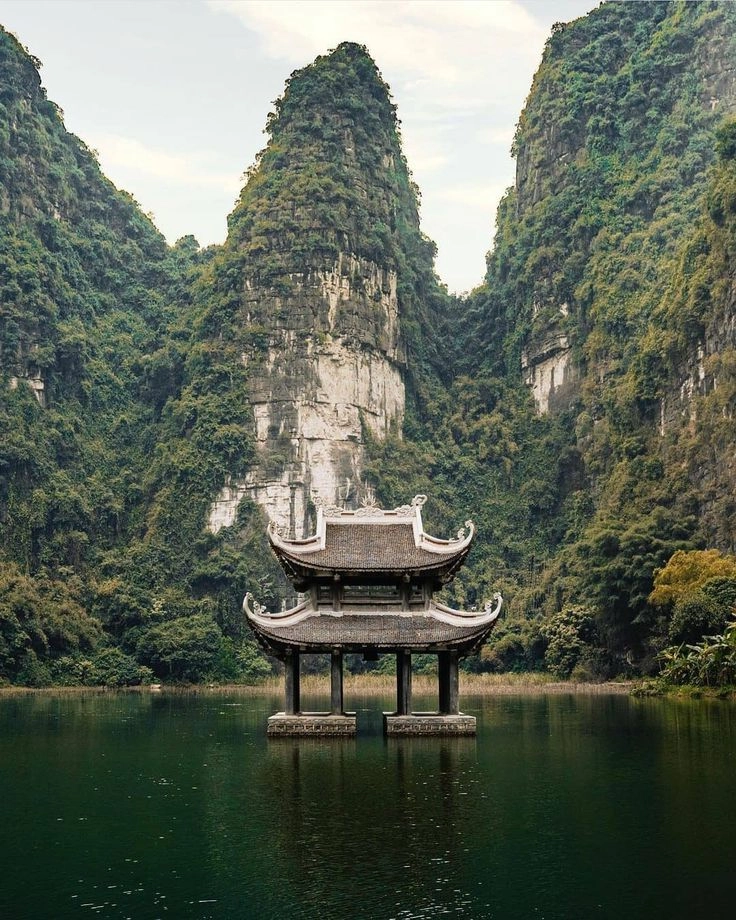 Cảnh quê hương việt nam chứa đựng nét đẹp thiên nhiên và con người