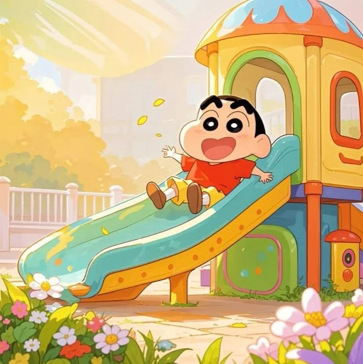 Ngộ nghĩnh avatar shin cute không đụng hàng