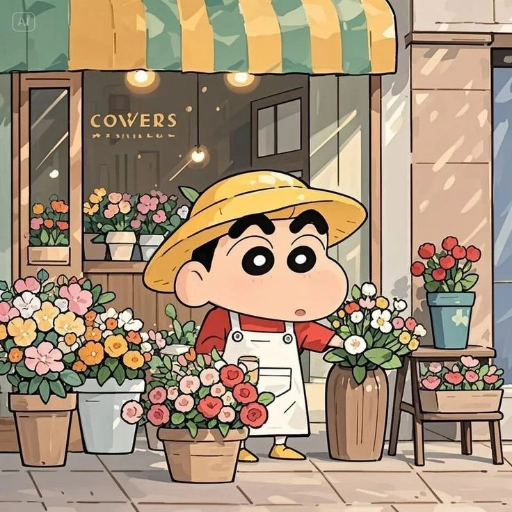 Hình avatar shin biểu cảm vui nhộn