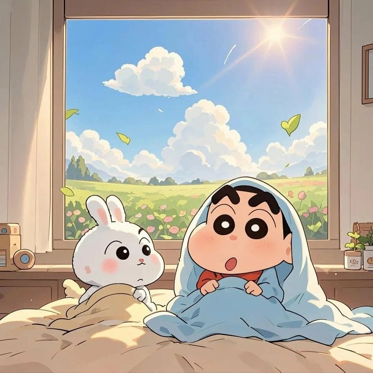 Hình ảnh shin cute gây nghiện luôn đó
