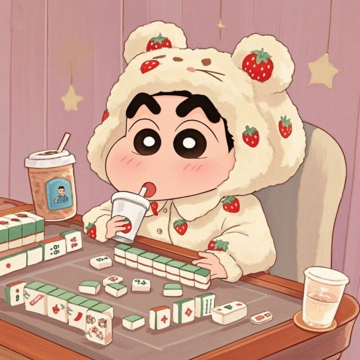 Ảnh cute shin cười không ngớt
