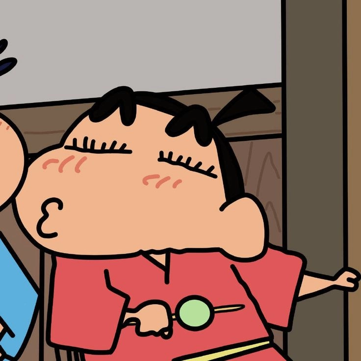 Avatar shin cậu bé bút chì vô tri biểu cảm lạ