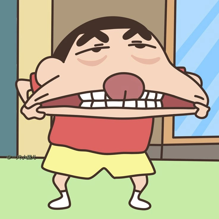 Lầy lội đôi avatar shin cute dành cho cặp đôi