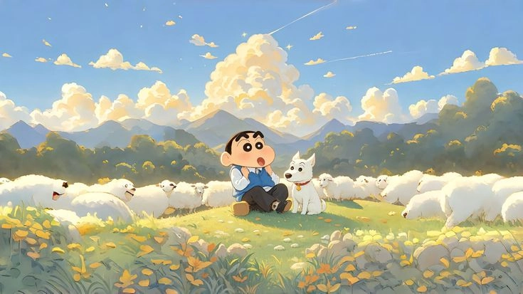 Avatar ai shin phong cách cute cực chất
