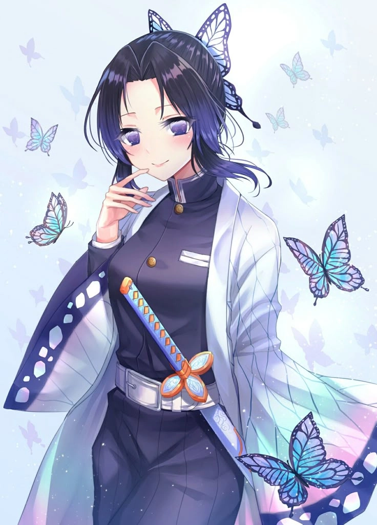 Nét cuốn hút từ hình ảnh kochou shinobu