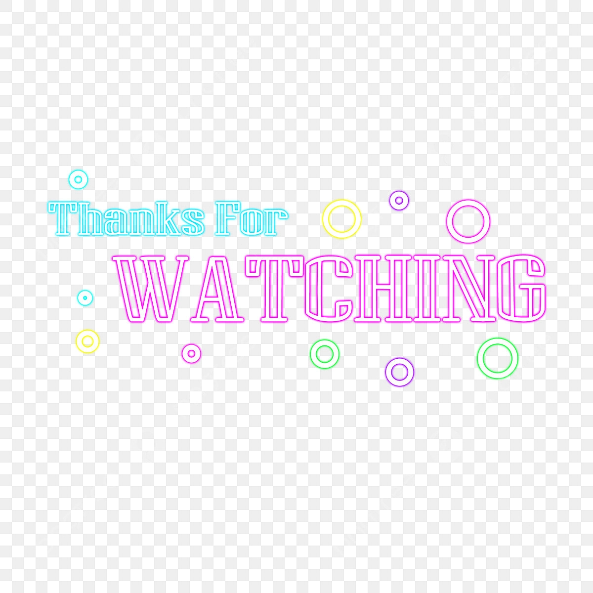 Slide kết đẹp nhờ thank you for watching slide