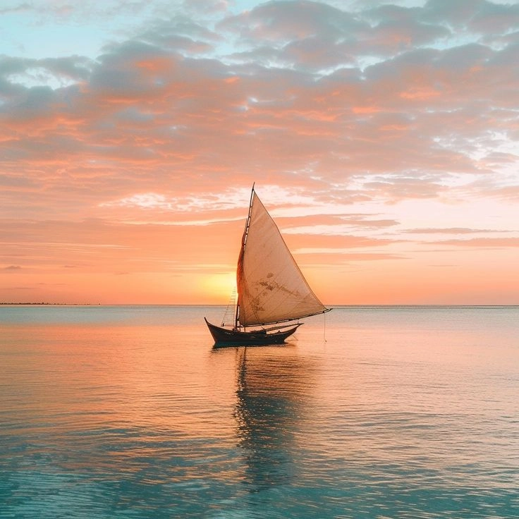 Phong cách tự nhiên ảnh thuyền biển