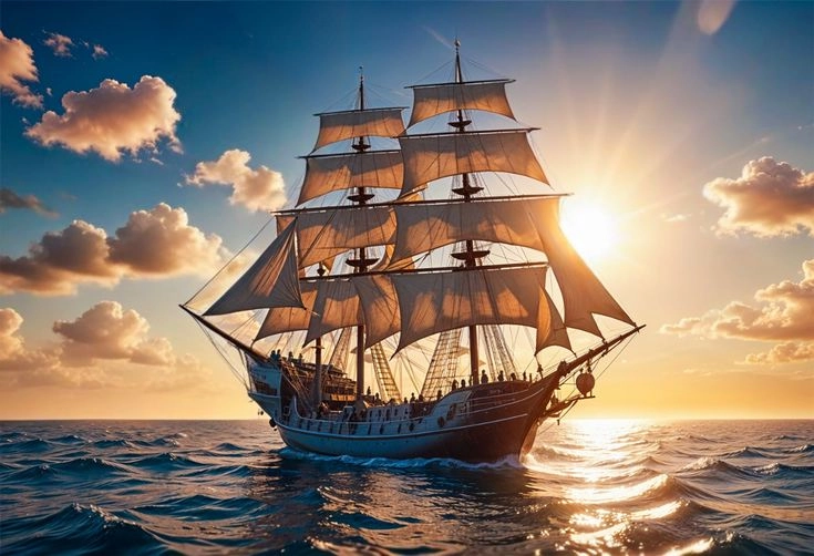 Hòa mình cùng sóng gió ảnh thuyền buồm