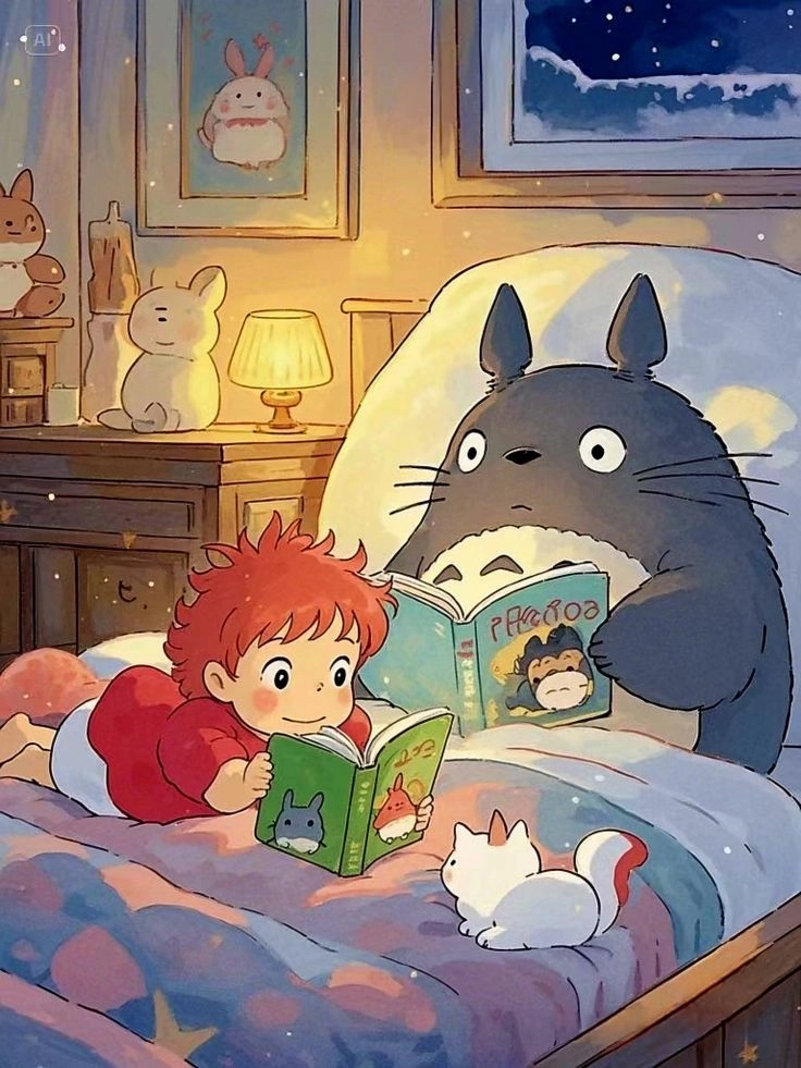 hình ảnh phim hoạt hình totoro nổi tiếng toàn cầu