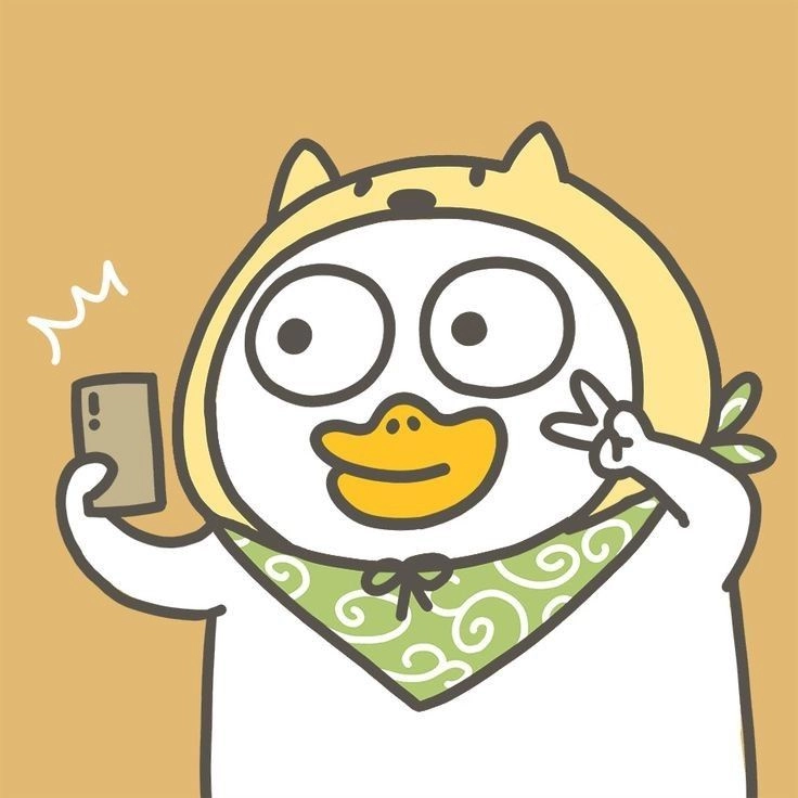 Không thể rời mắt khỏi hình ảnh con vịt vô tri cute này