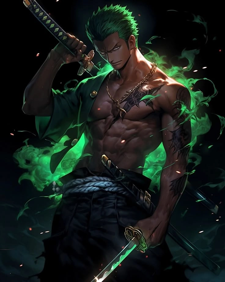 roronoa zoro ngầu chuẩn phong cách anh hùng