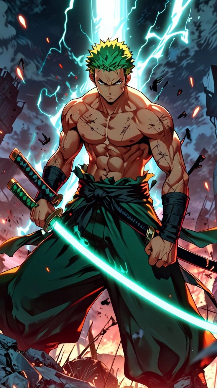 hình ảnh zoro ngầu cho những ai mê One Piece