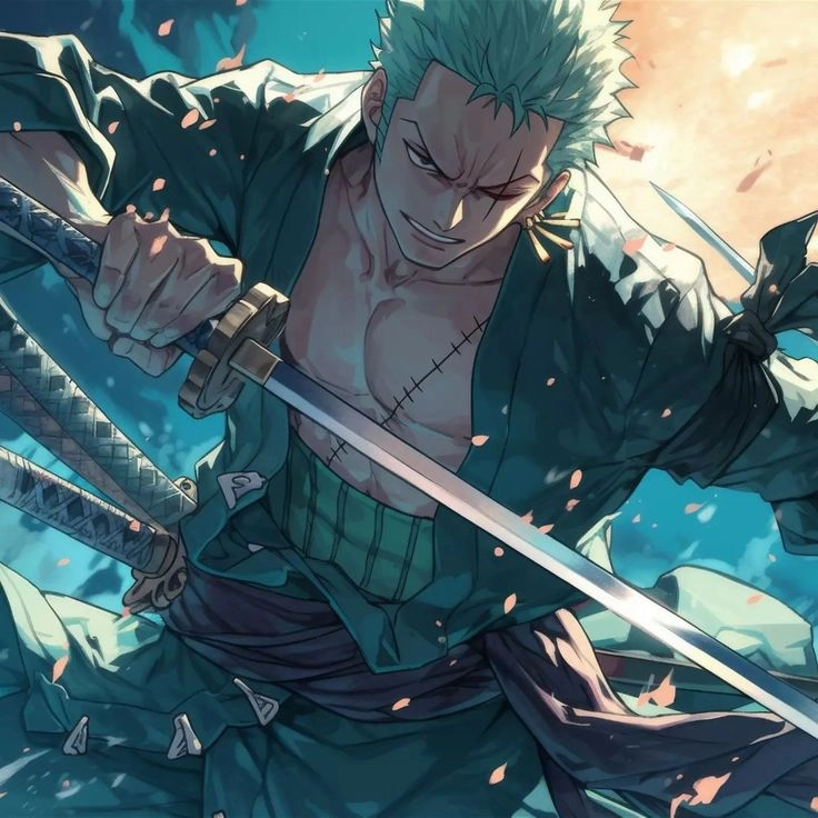 avatar zoro ngầu cho trang cá nhân thêm phong cách