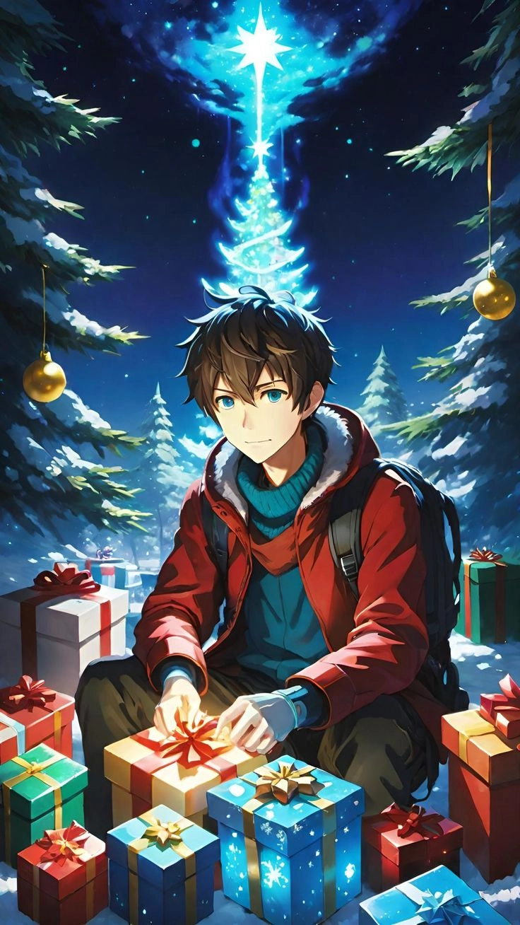 Sắc màu cổ tích qua hình anime giáng sinh