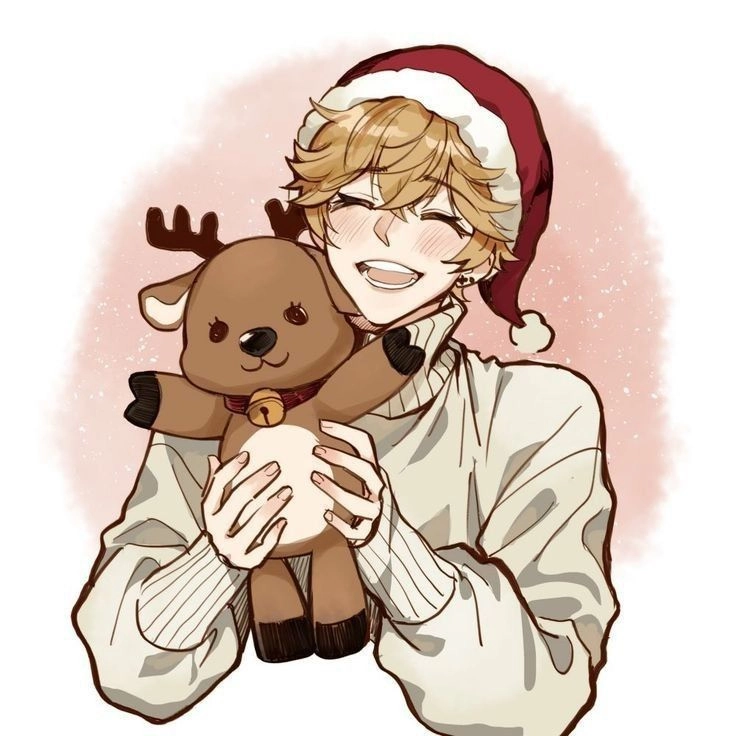 Không khí lễ hội tràn đầy qua ảnh anime noel