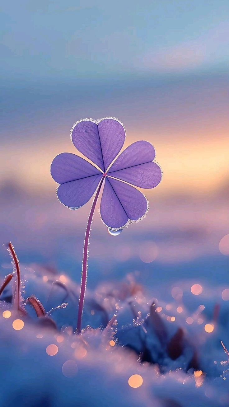 Đắm chìm trong hình nền đẹp cute màu tím đầy thơ mộng
