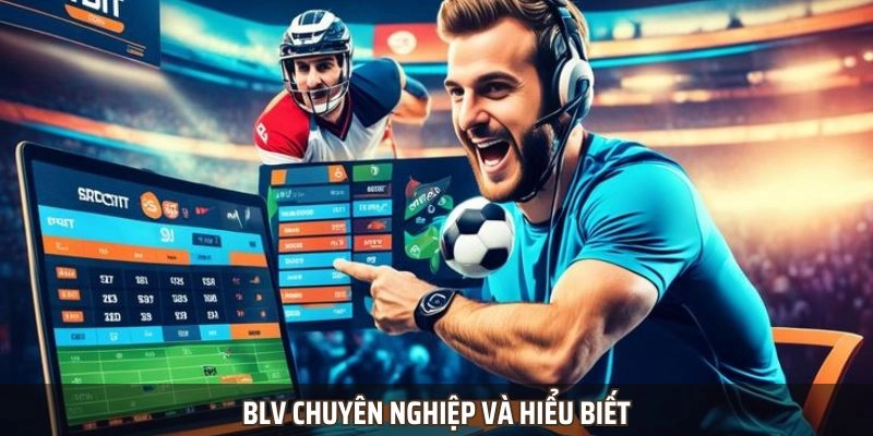 BLV chuyên nghiệp và hiểu biết