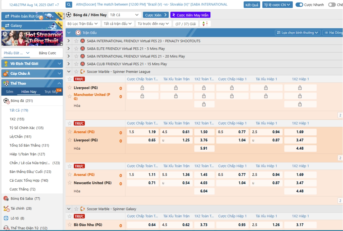 Tỷ lệ kèo 99ok cạnh tranh và cập nhật theo thời gian thực