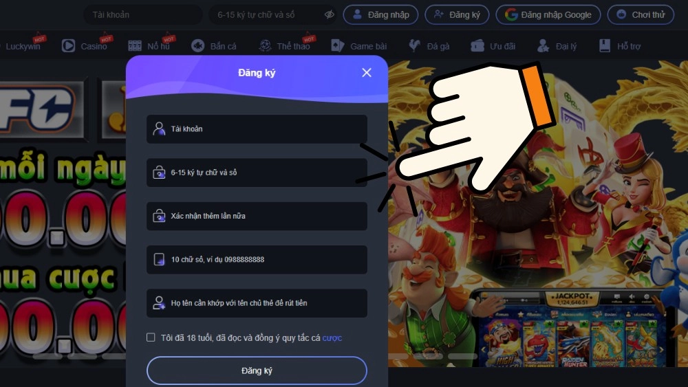 Cách đăng ký LUCK8 nhanh chóng