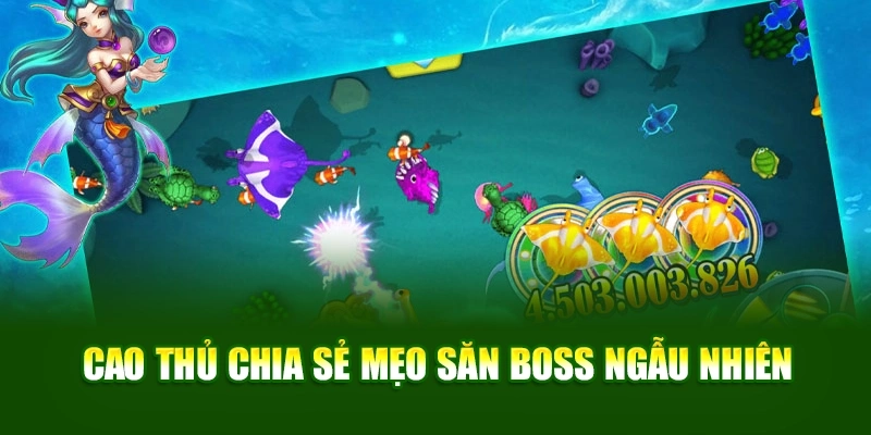 Cao thủ chia sẻ mẹo săn boss ngẫu nhiên