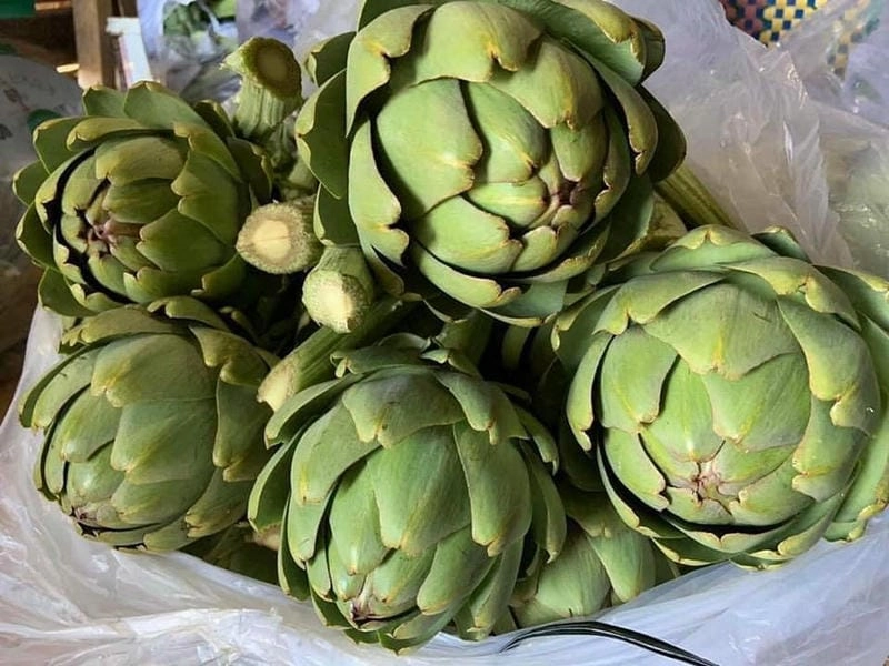 Hương vị thanh mát từ trà hoa atiso thơm