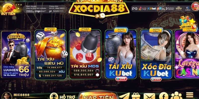 sảnh cược đa dạng đủ thể loại